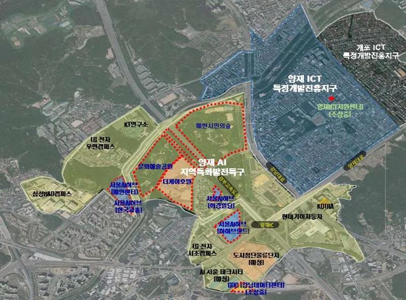 도심과 강남의 장점이 결합된 '양재', 새로운 오피스 권역으로 부상할 수 있을까