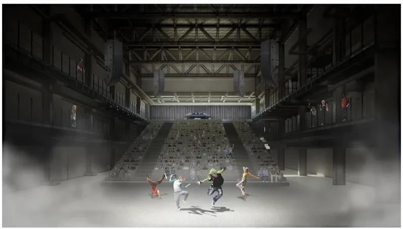 당인리 문화창작 발전소의 어쿠스틱 디자인